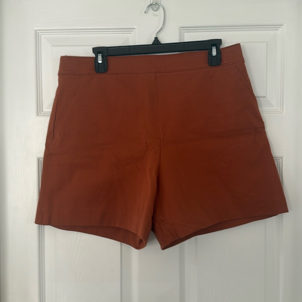 SPANX shorts 6” Sun Washed Red Size Large